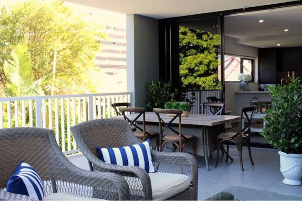 Plenty of private courtyard space