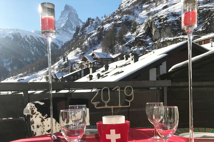 Saxifraga - 4 bed apartment - Top Matterhorn view