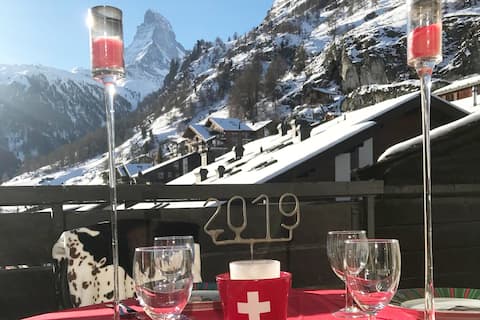 Saxifraga 10 - 4 bed apart. - Top Matterhorn view