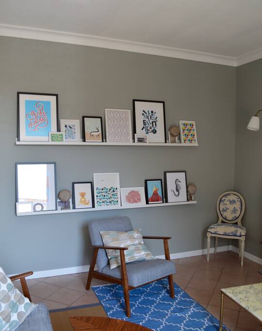 Living Room Art Wall!