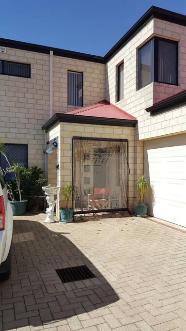 Entrance to House