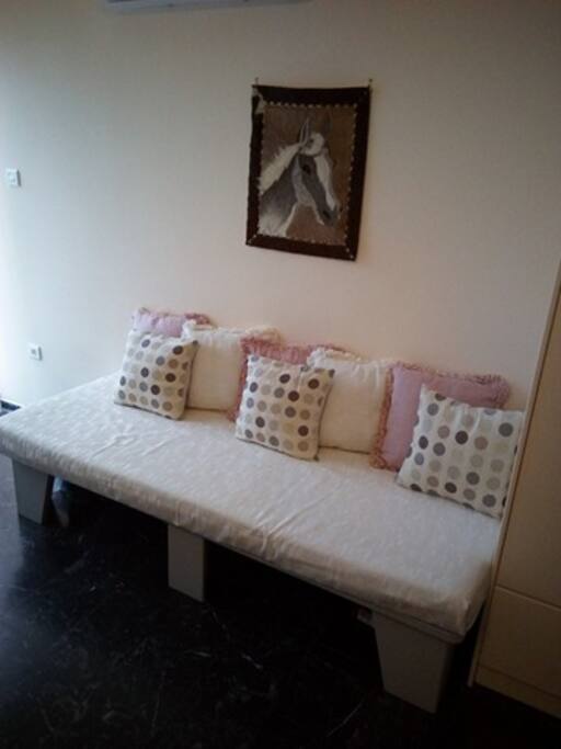 Use as a sofa couch or a bed.