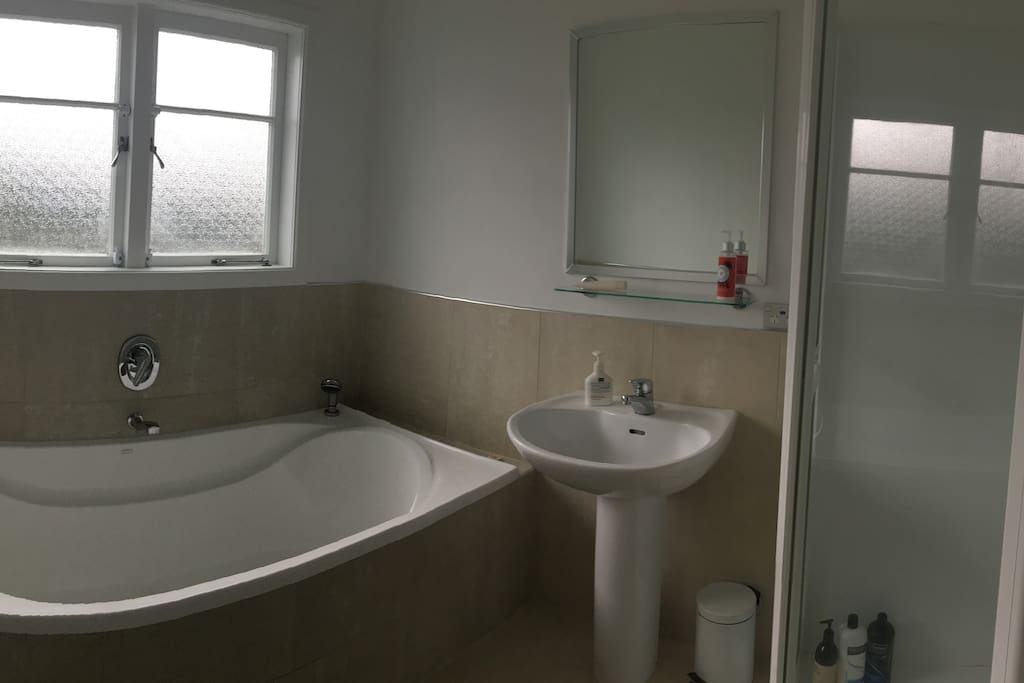 Bathroom with seperate toilet