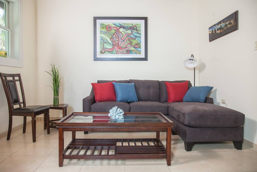 living room.