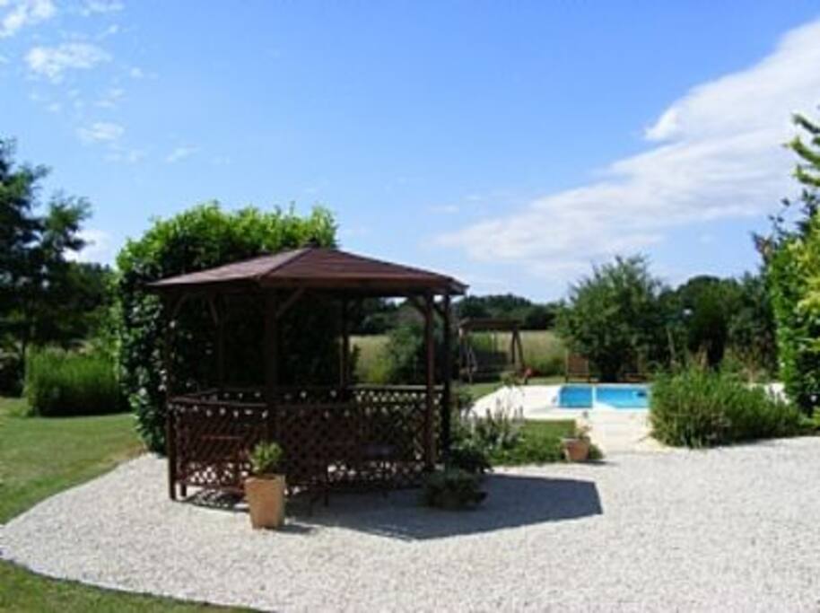 Garden and Pool