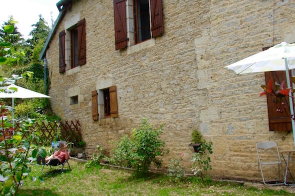 Côté jardin, calme garantie !