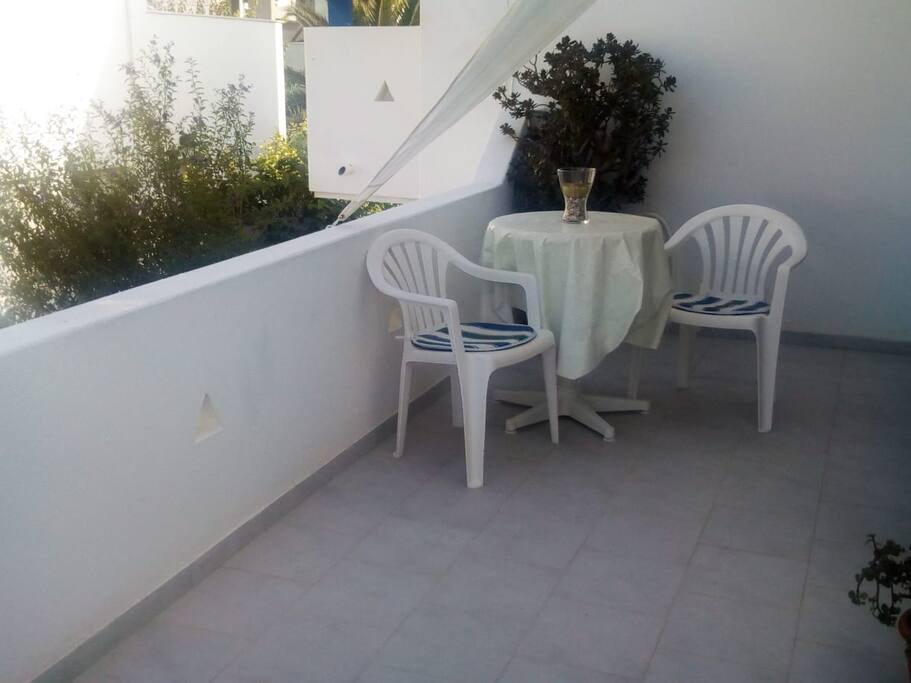Our balcony