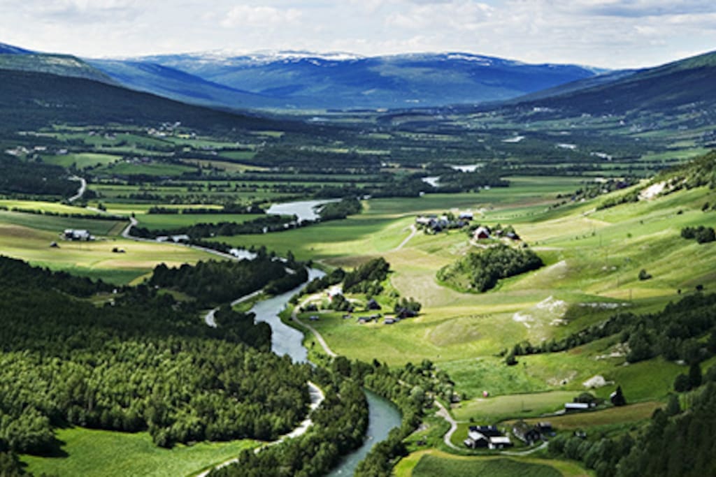 Stemningsbilde av Lesja i Nord Gudbrandsdalen