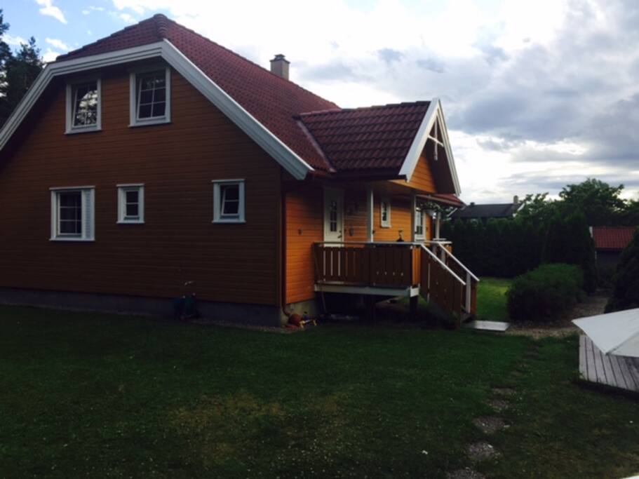 Stor hage