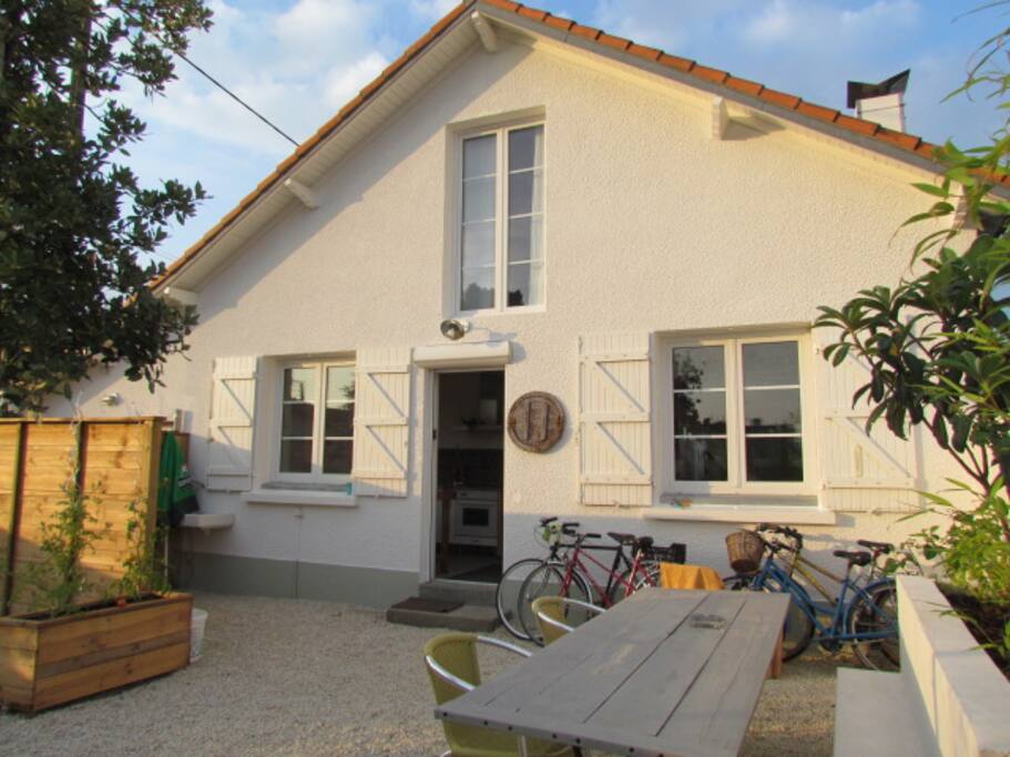Maison de famille à la mer