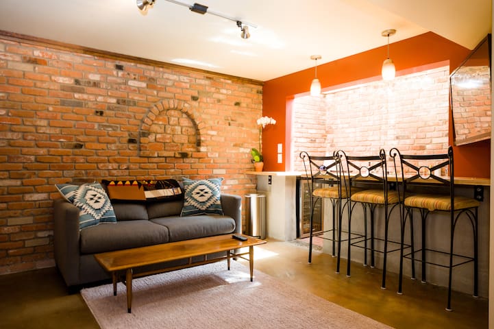 one bedroom suite with private bath