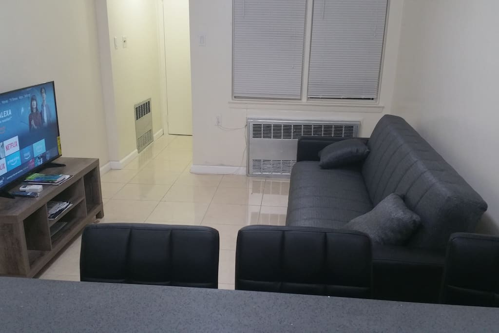 Living room with all brand new furniture