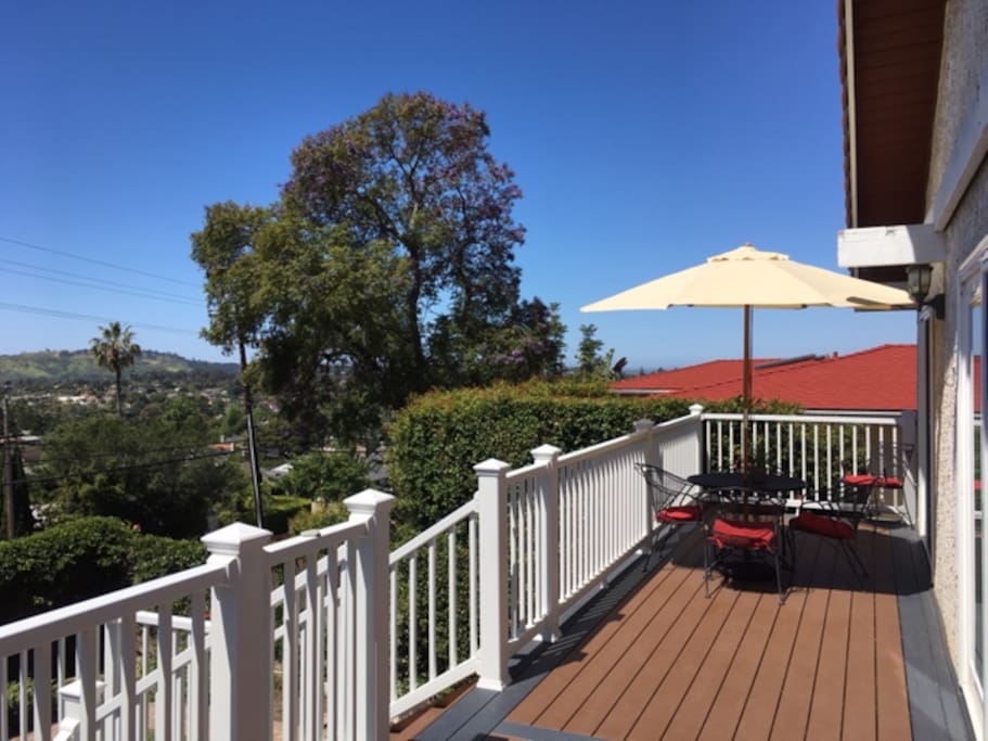 Large Outdoor Deck