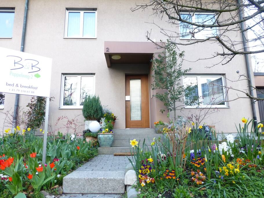 Front view of B&B