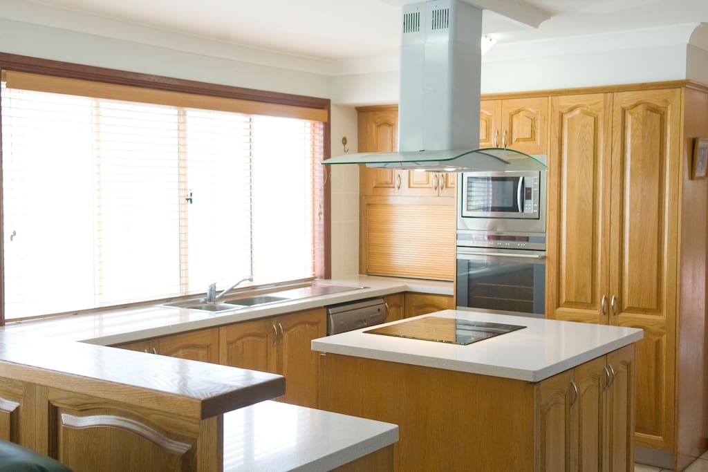 Fully equipped kitchen is available for the use of guests.