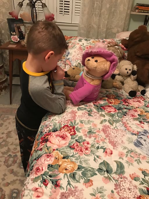 Guest Room with or without dolls and grandson
