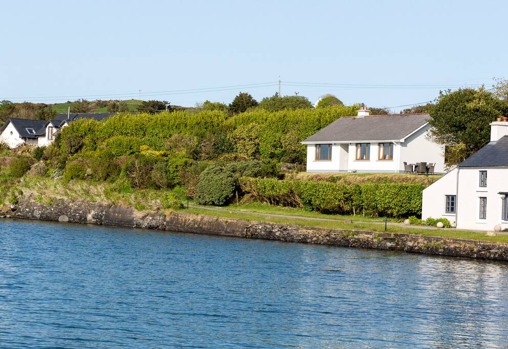 sea haven sits on an elevated site and has unobstructed harbour views