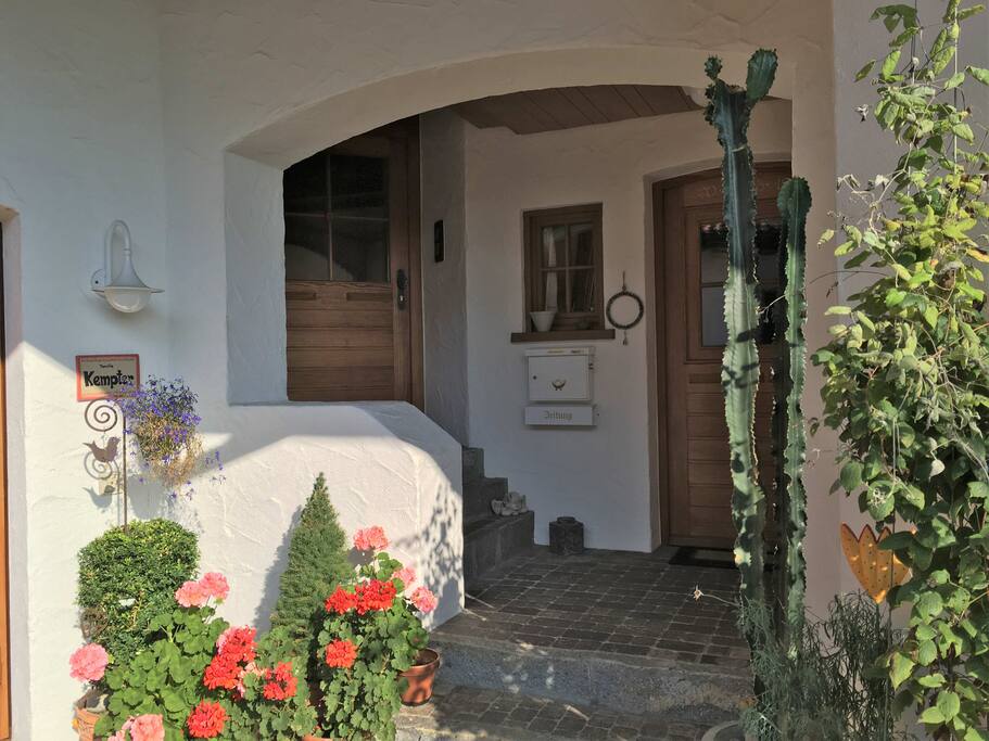 Separater Eingang zur Ferienwohnung