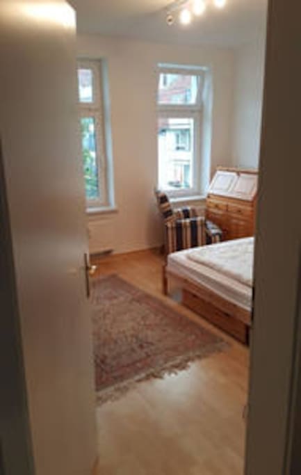 Blick vom Flur in dein Zimmer