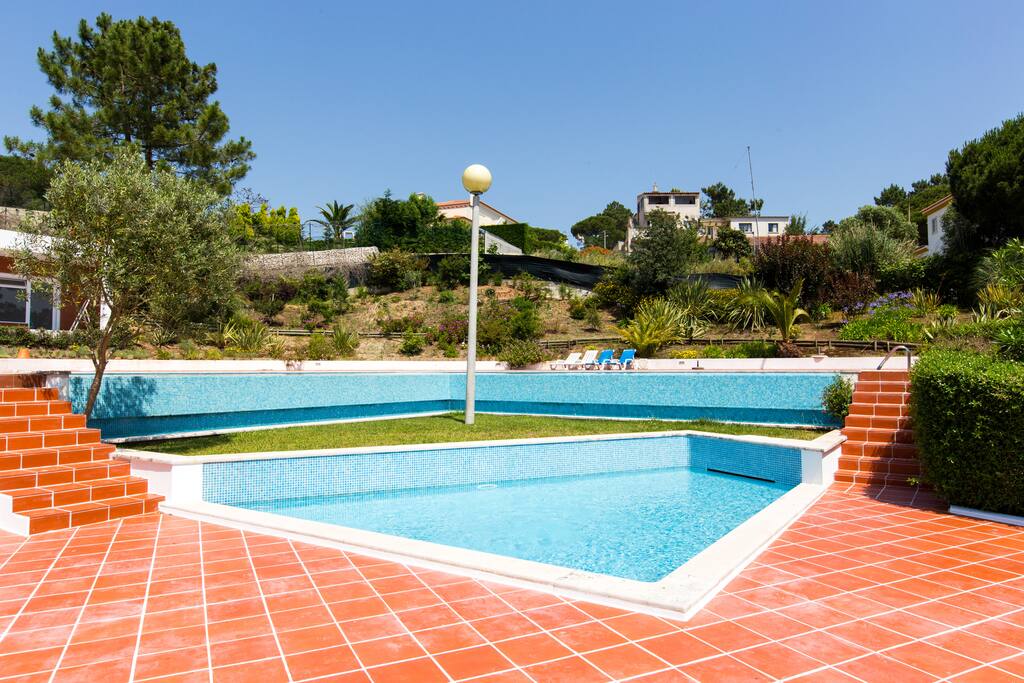 Swimming pool of the resort.