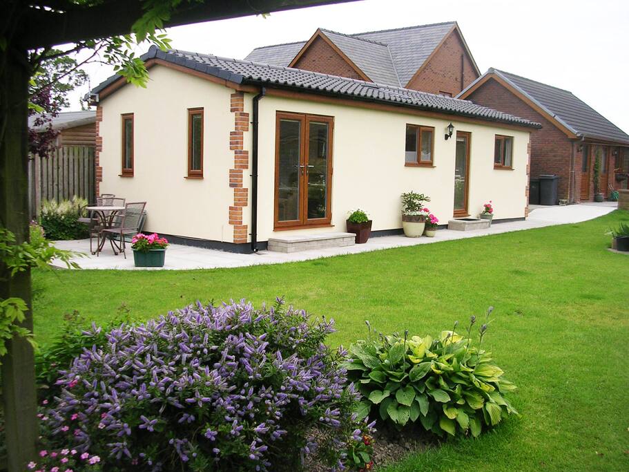 View of Lodge from Garden.
