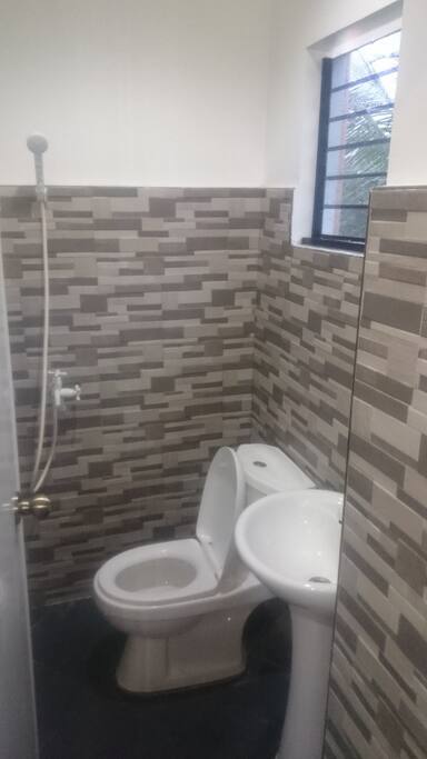 Own toilet and shower inside the room