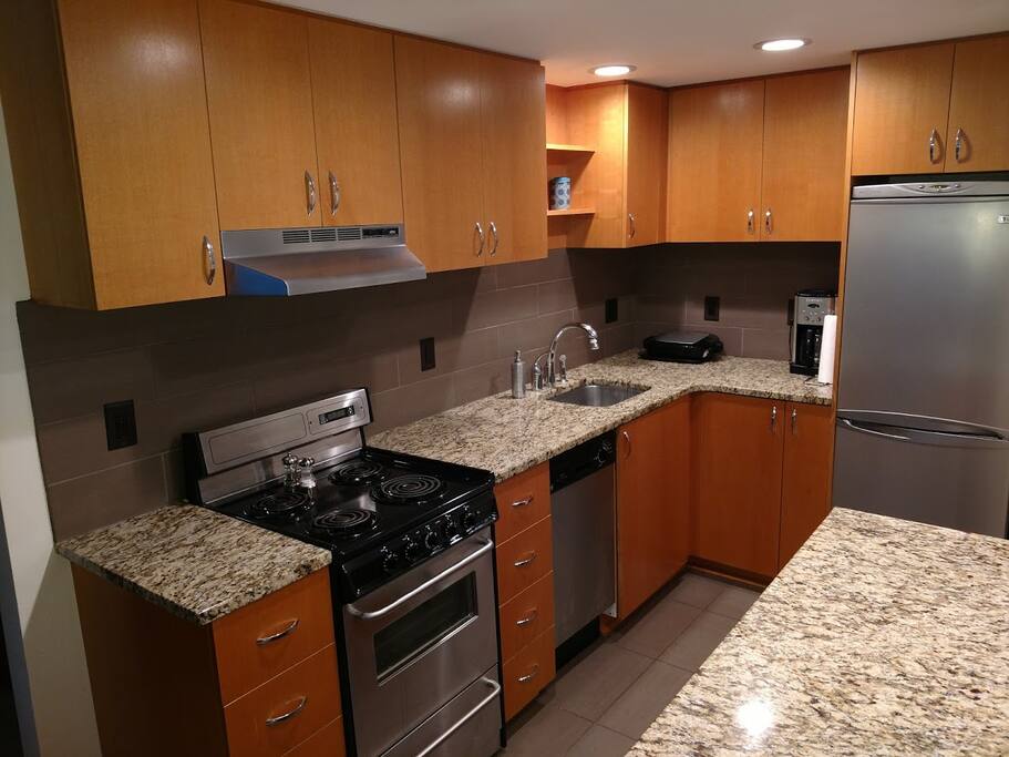 Efficient and well equipped kitchen