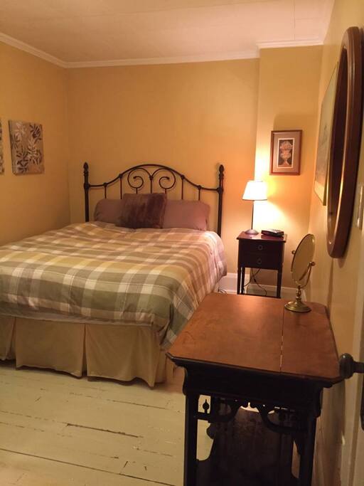 Bedroom- queen sized bed