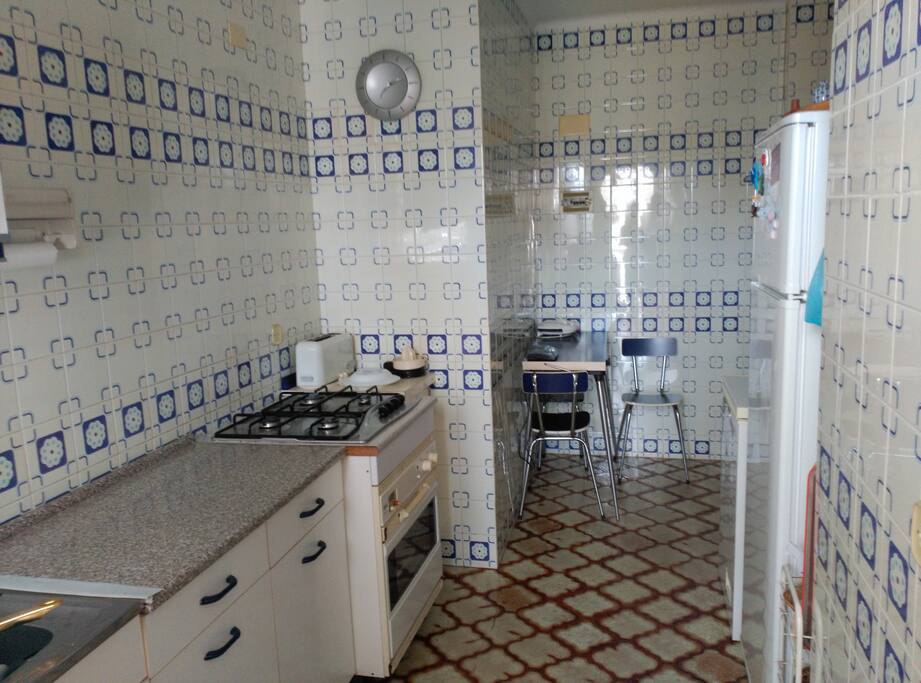 Cocina totalmente equipada.