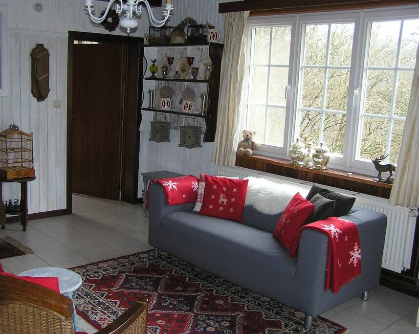 De woonkamer