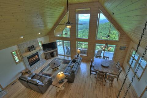 ★Elevation Station★ Mtn Views|Hot Tub|Game Room