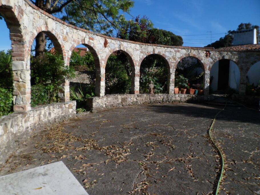 Garden patio