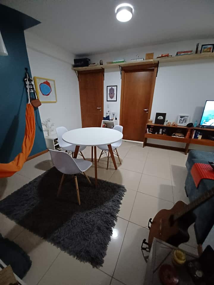 Apartamento Namaste Piscina e vista lateral Mar! Flats for Rent in Cavaleiros, Rio de Janeiro
