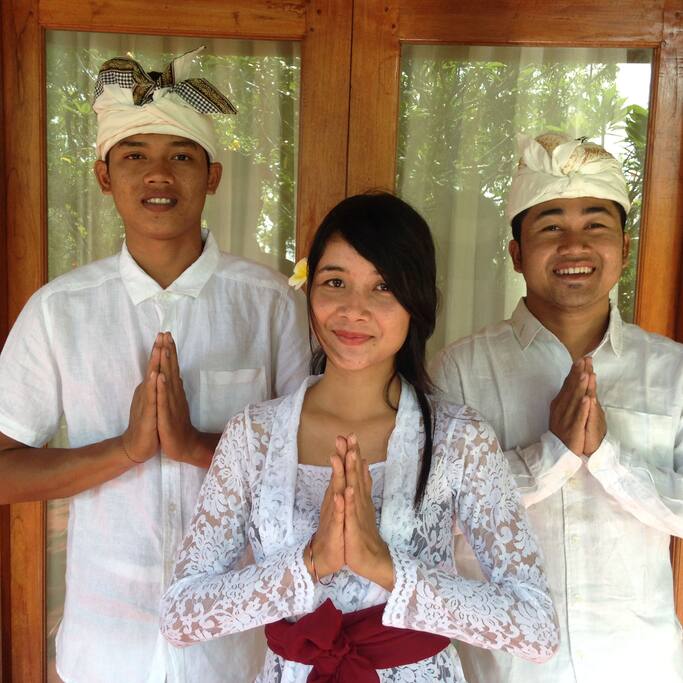 Your hosts at Villa Alon