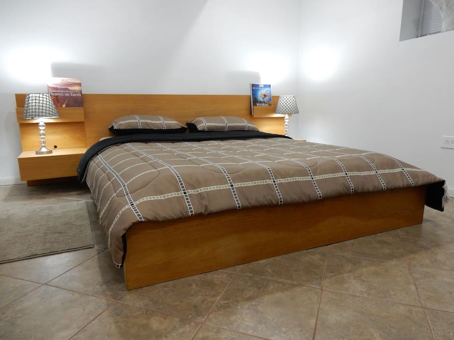 First Bedroom queen bed