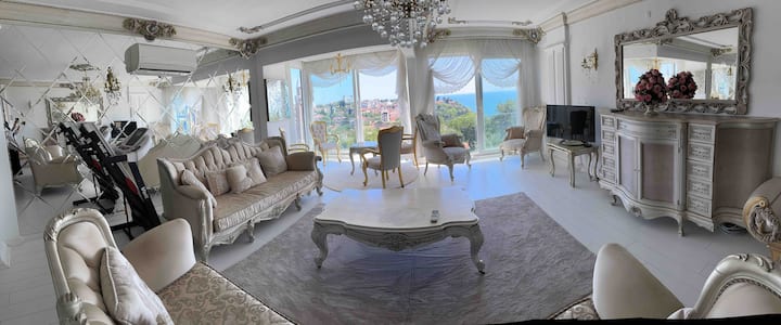 Konyaaltı Plajına 10 Dk Kral Dairesi - Antalya