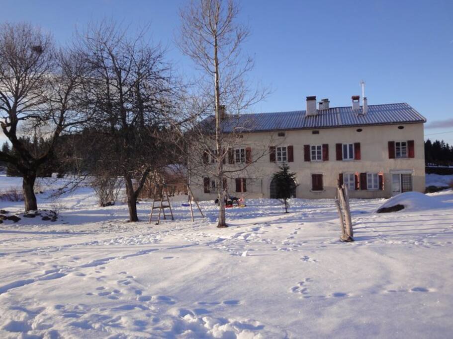 vue de la ferme