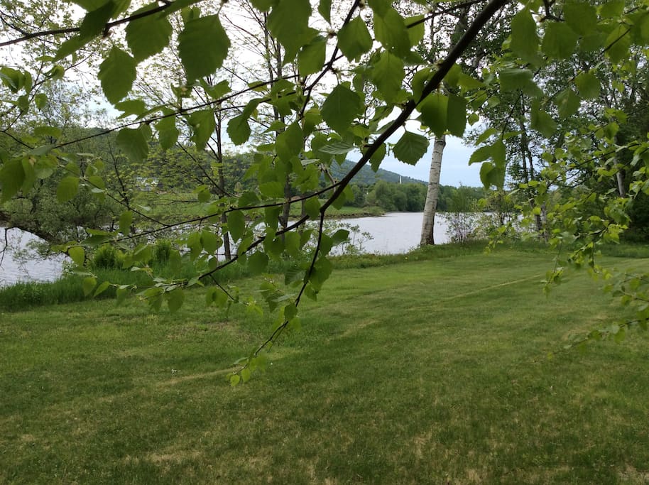 View of the Connecticut River from the cottage