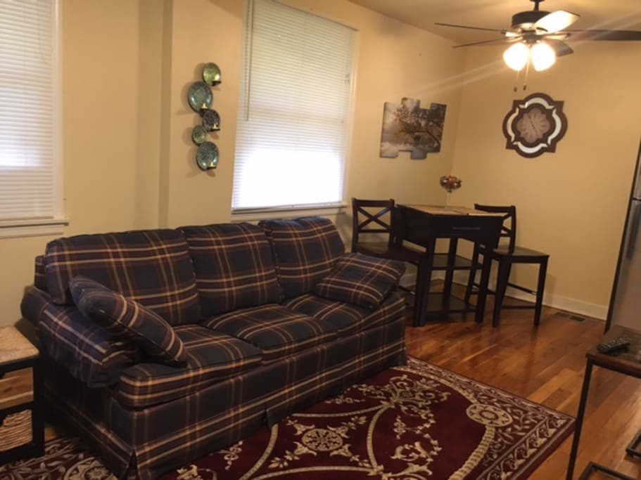 1st level living room/dining room combo