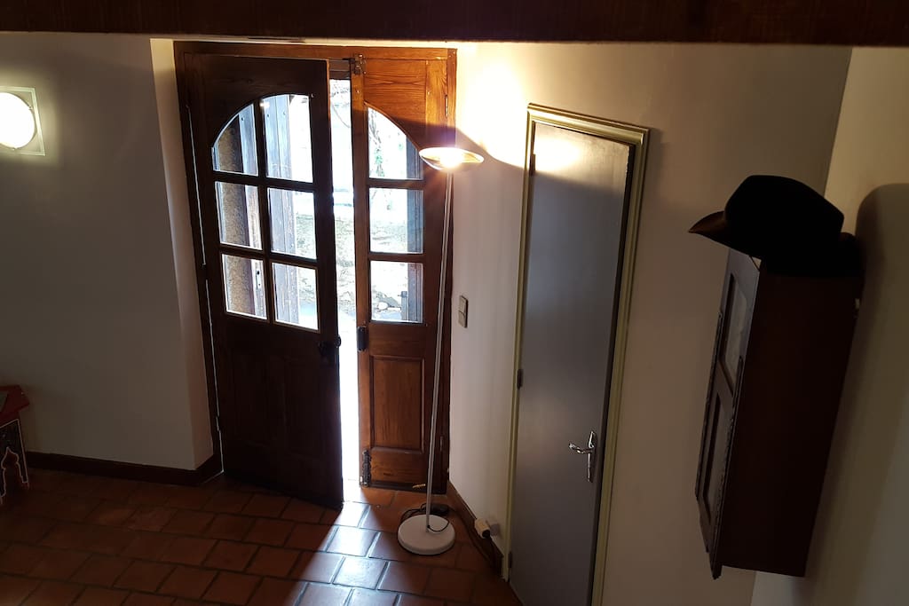 Lovely entrance to the house