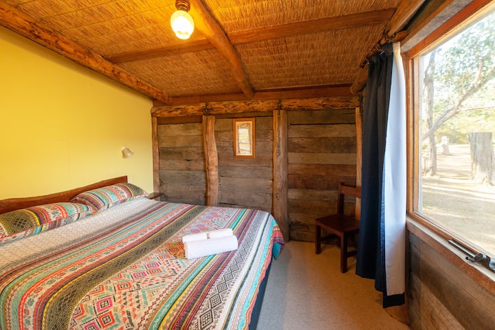Log Cottage Main Bedroom