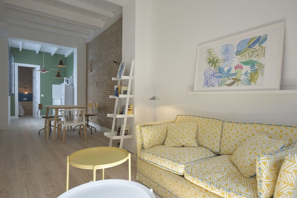 Sala de estar y comedor