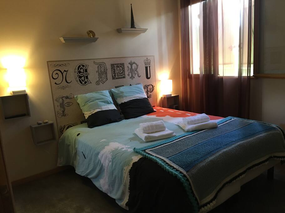 Chambre lit double