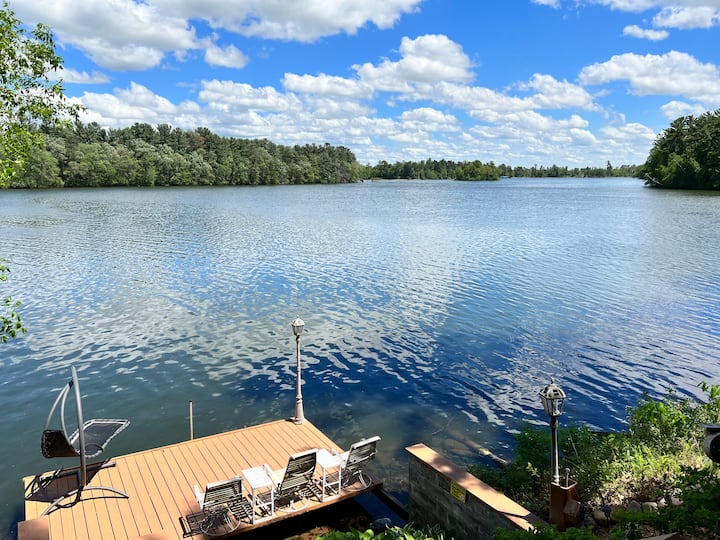 The Point Cabin On The Chetek Chain Of Lakes Cabins for Rent in