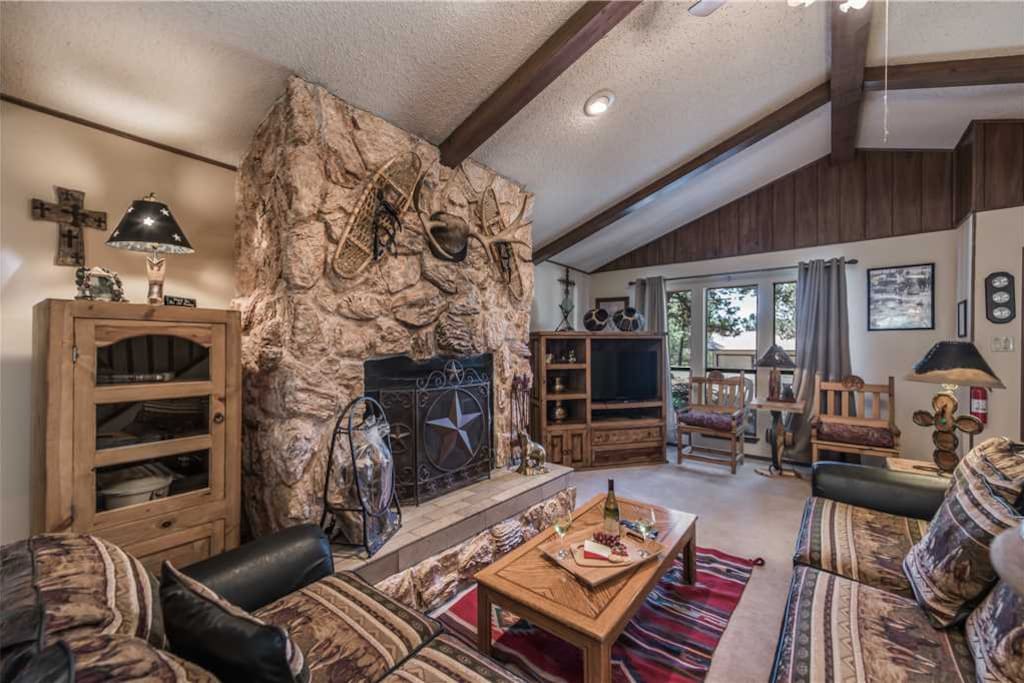 Enjoy a warm fire on a cool evening? - With the fireplace, surrounded by comfortable seating you can have an enjoyable conversation with family on a cool night out.