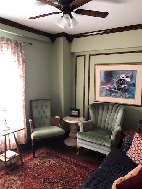 Top Airbnb: Victorian Carriage with one small car parking site in Savannah