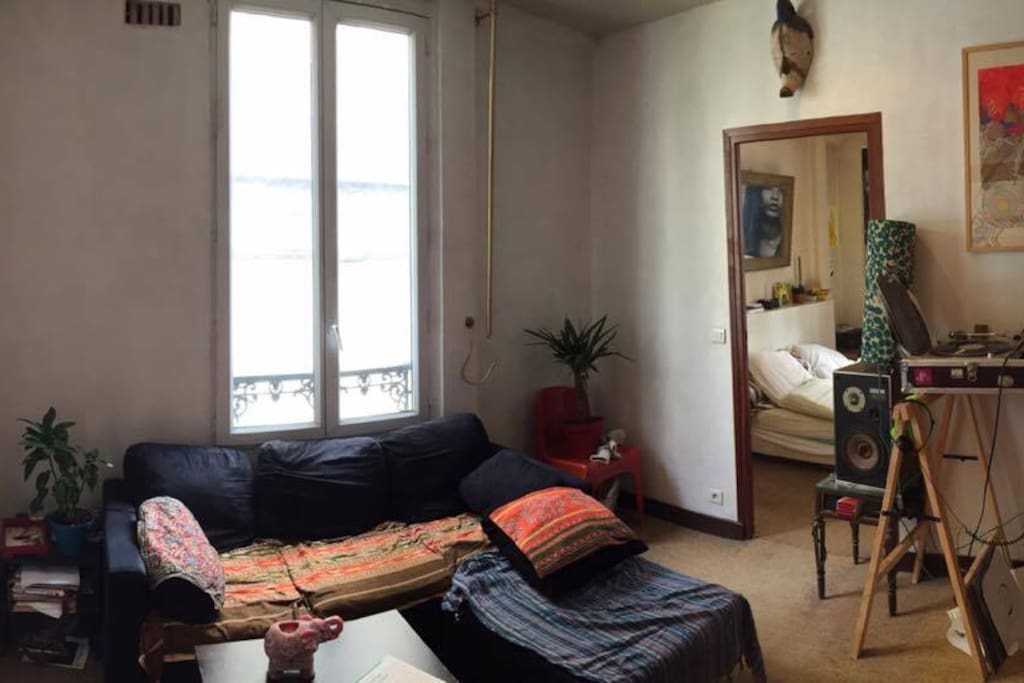 Petit salon (1 canapé lit)