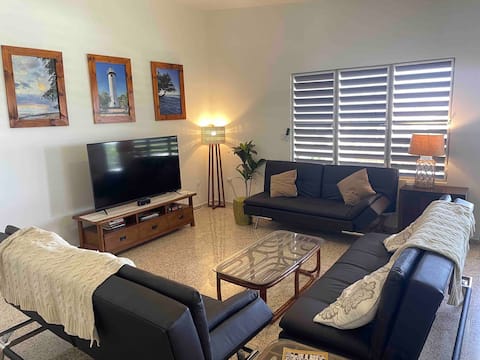 Popular Airbnb listing: Ocean views, short walk to beach, AC & Solar Power in Rincón