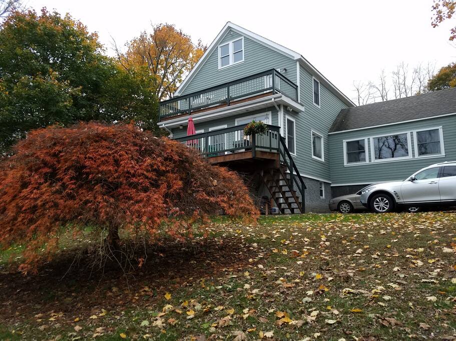 2 Decks! Upper is attached to the Master Bedroom: watch the sunrise or twinkling stars at night!