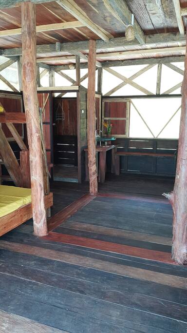 Interior de la suit flotante
